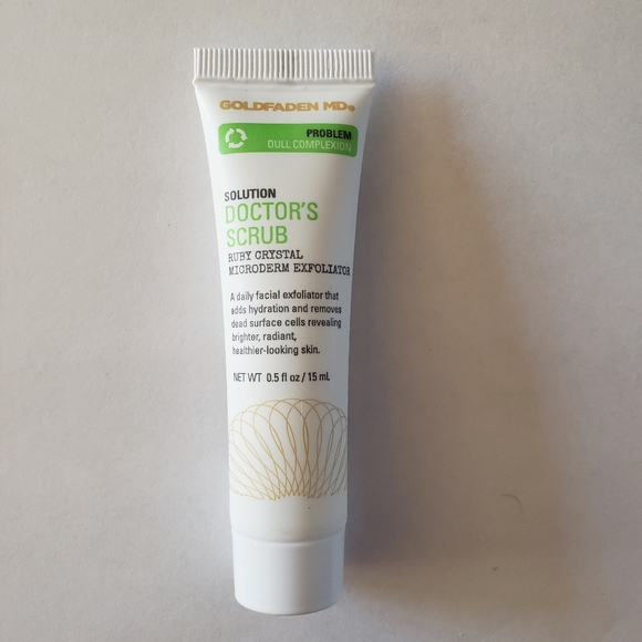 ❤️4/$15 NWT Goldfaden MD Doctor's Scrub Ruby Crystal Microderm Exfoliator - Picture 2 of 3